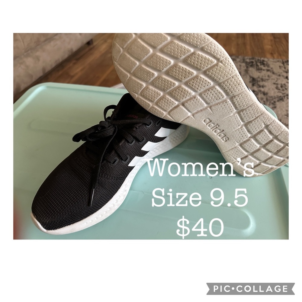 Woman’s Adidas Black 9.5